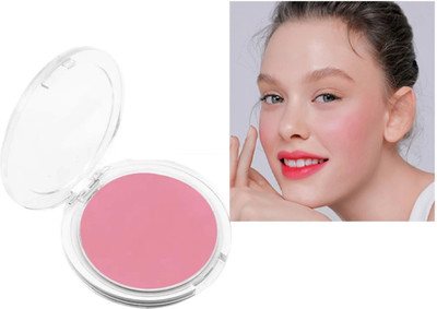 HUZURLU Use Matte finish ,long lasting multi color blusher for cheeks(pink)