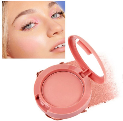 tanvi27 Long-lasting Oil-control Facial Multi-Function Velvet Matte Sheer Rose Blusher(Sheer Rose)