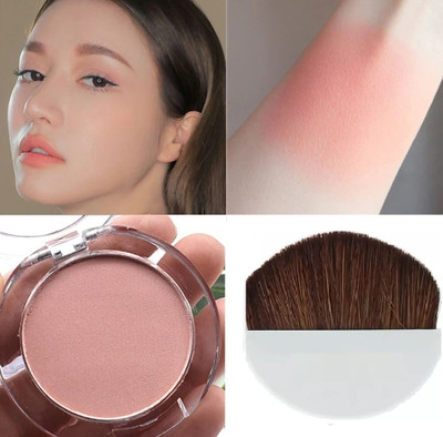 YAWI pressed natural blusher palette + face make up blusher palette(pink)