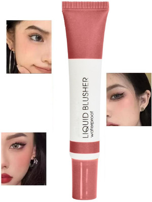 Neycare soft and smooth liquid natural color shade blusher pack of 1(pink)