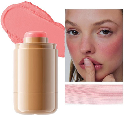 GULGLOW99 Pocket Blush On Lip And Cheek Tint Dual-Purpose Cream Blush Long-Lasting(PEACH PINK)