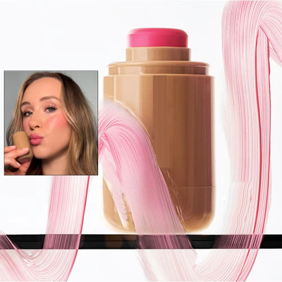 tanvi27 3-In-1 Buildable Natural Matte Blush(Neon Pink)