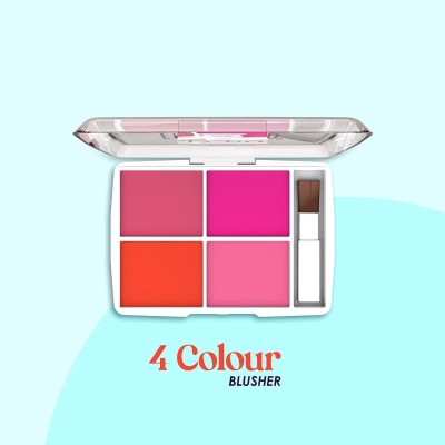 Neycare Texture Blusher Mineral Base Blusher Palette Blushe(MULTI)