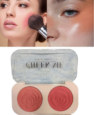 BLUEMERMAID NEW BEST 2 SHADES HIGHLIGHTER KIT HIGH PIGMENT FORMULA(MULTICOLOR)