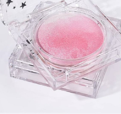 LILLYAMOR Soft Color Change Makeup Crystal Waterproof Blush(Pink)