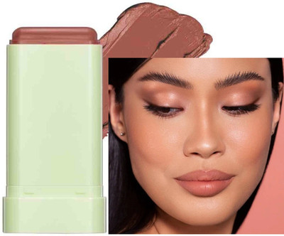 ADJD Multi Stick Brown Creamy Blush for Cheeks & Lip Tint & Eyeshadow Makeup(Creamy Brown)