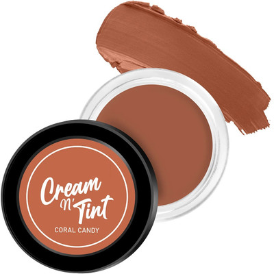 MYEONG 3 in 1 Lips brown Color Cheek Tint Cheeks, & Eyelid(Coral Candy)