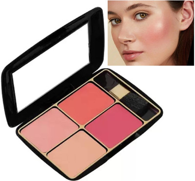 LILLYAMOR Blush Palette with highly blendable shades | Pigmented Blusher(Multicolor)