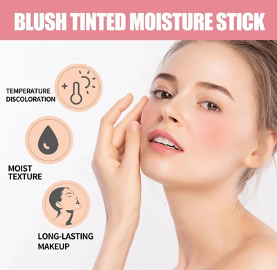 YAWI NEW CREAMY FINISHING MATTE COLORS STICK BLUSHER(MULTI)