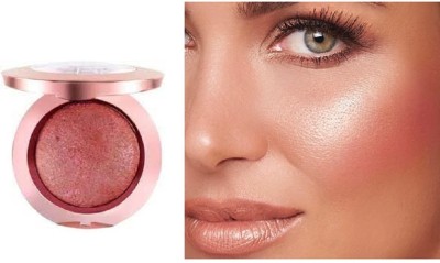 AFARAXIA shimmering Natural Finish, Smooth & Blendable Formula,Travel Friendly dark pink(dark pink)