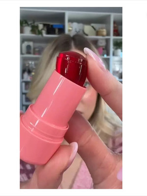Arcanuy matte blusher Lip And Cheek Tint Creamy Blusher Stick(PINK)