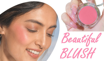 LILLYAMOR Matte Blusher- Makeup Cheeks Face Soft Blusher(Pink)