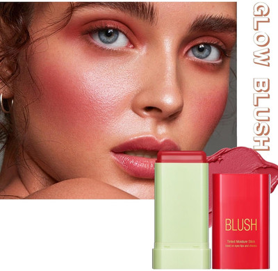 Jiwoo Key Blusher Multi-Use Makeup Blush Stick(RED)