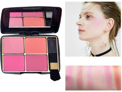winry THE UNIQUE MATTE FINISH 4 IN 1 BLUSHER PALLETE(MULTICOLOUR)
