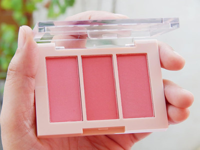 ADJD 3 color matte blusher palette + face make up blusher palette(MULTI COLOR)
