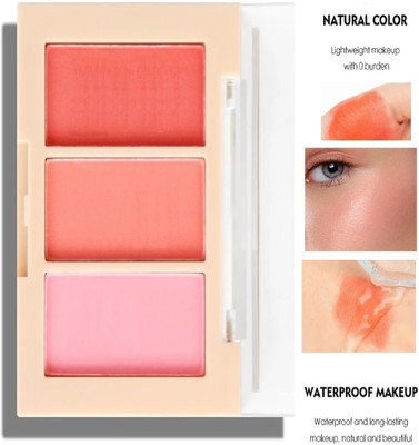 JANOST Ultra Soft Powder Blush Palette - Four Gorgeous Shades Pack Of 1(Multicolor)
