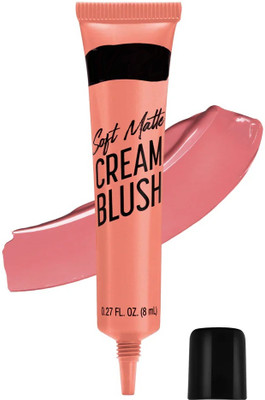 luzimaisa Soft Pink Matte Cream Blush | Long-Lasting | Buildable Full Coverage Blush(PINK)