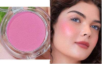 GFSU - GO FOR SOMETHING UNIQUE Powder blusher for all skin type with waterproof(light pink)