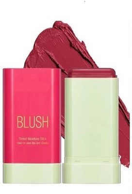 GFSU - GO FOR SOMETHING UNIQUE New Multi-Stick for Face Eyes & Lip Longlasting 3in1 Multi-Use Blusher(red)