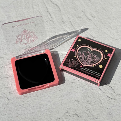 Shivarth Black Blush Color Changing Magic Blush For Cheeks & Lips Balm Tint Eyeshadow(Soft Pink)