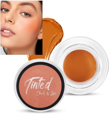 tanvi27 Long Lasting Matte Cream Finish High Pigment Lip & Cheek Tint(ORANGE)