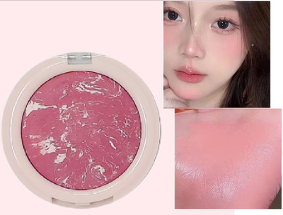 Jiwoo Best Nourishing Powder Blush For Matte Finish(drack peach)