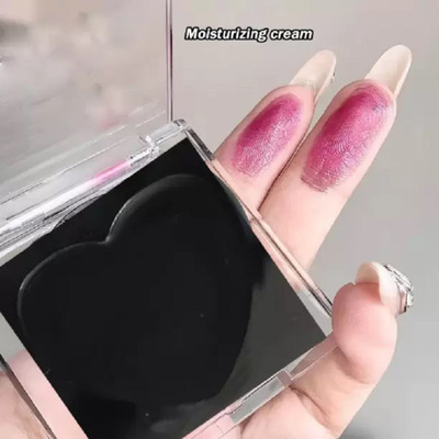 Jiwoo Black Crystal Blush Multi Balm Magic Temperature Change Blush Gel Blusher(BLACK)