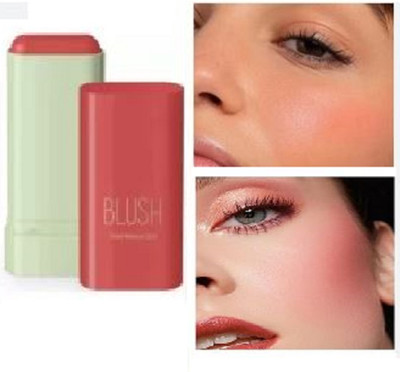 Lui Pui Makeup Blush Stick Solid Moisturizer Stick Multi-Use(RED)