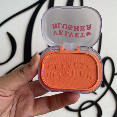 GABBU Matte Finish Blush Ultra Blendable Blusher brown(BROWN)