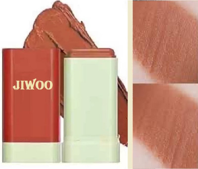 Jiwoo Natural Matte Cream Blush, Easy to Blend(BROWN)