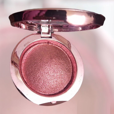 REIMICHI New Blusher Long Stay, Shimmering Rose Gold Blush for a Natural, Radiant Glow(ROSE GOLD)