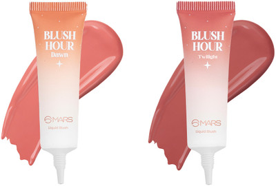 MARS Liquid Blush Hour Pack of 2(DAWN,TWILIGHT)