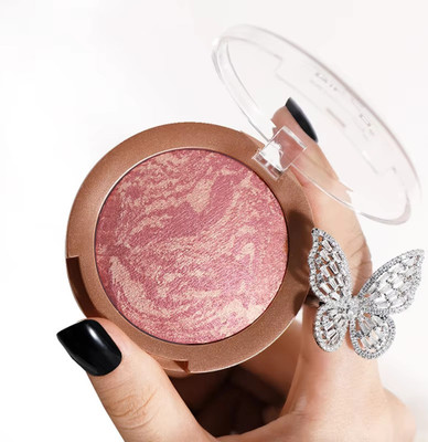 ADJD Lightweight Velvet Touch Blusher with effortlessly and Long Stay(MULTI COLOUR)