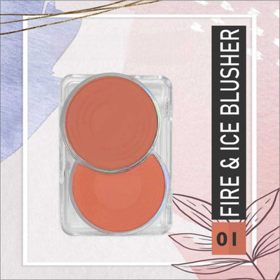 Gonegal Cheeks Ultra Pigmented and Blend For Natural Glow Blusher Palette Shade 01(Multicolor)