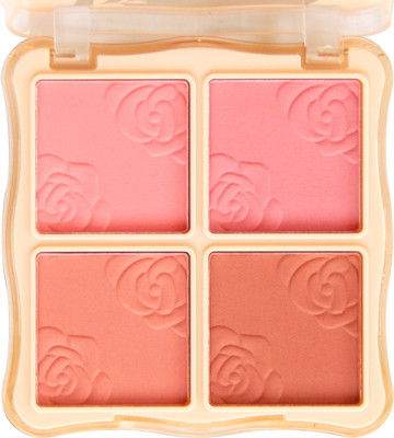 CS STROKES Chik cheek 4 color matte blusher palette, face fantasy palette,pocket blush(SHADE B)