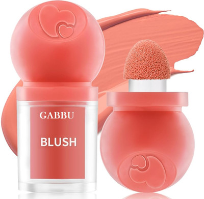 GABBU BLUSH NATURAL SOFT & SMOOTH BLUSHER(ORANGE)