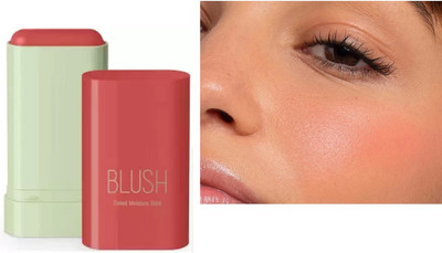 GABBU Lightweight Multi-Stick for Face Eyes & Lip Longlasting 3in1 Multi-Use(coral oranage)