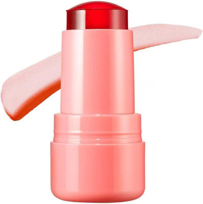 Emijun Jelly Stick is a perfect The blendable glow finish for both lips and cheeks.(coral red)