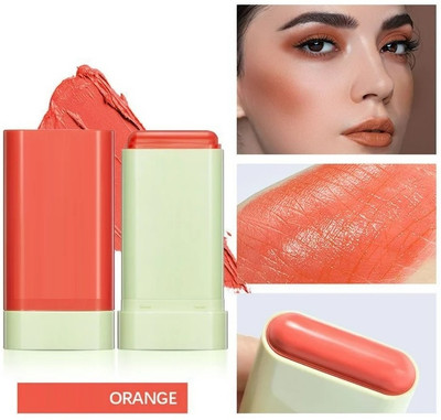 GFSU - GO FOR SOMETHING UNIQUE Cream Blush Stick Perfect for all skin types makeup(ORANGE)