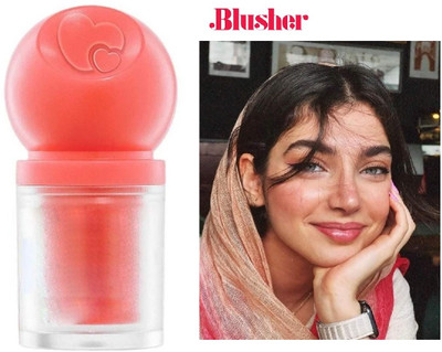 EVERERIN 3-in-1 Soft Smooth Multi-Purpose Blush EyeShadow Lip Cream(Creamy Red)