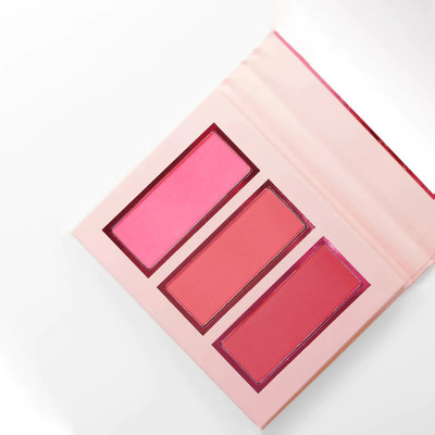 THTC 3 in 1 face blusher palette matte blusher(multicolor)
