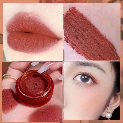 YAWI Korean Lips, Cheek And Eye Shadow Tint With Goodness And Natural Glow tint(berry)