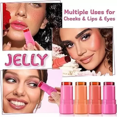HUZURLU 2in1 Lip & Cheek Tint Liquid Blusher Effortless Glow & Long-Lasting(MULTI)