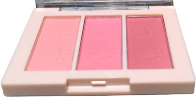 LILLYAMOR Natural 3 in 1 Blusher Palette(Multicolor)