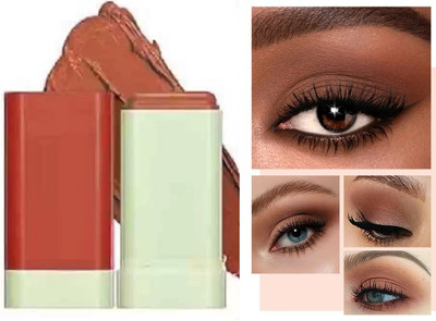 REIMICHI Lipstick Blush Stick 3-In-1 Eyes Cheek and Lip Tint Buildable Waterproof Lip Stain(19 g)