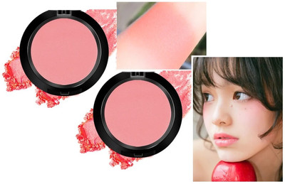 tanvi27 High Pigment Blush Lightweight Matte Finish & Long-lasting Combo(PEACHY GLOW)