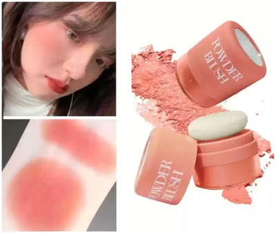 GFSU - GO FOR SOMETHING UNIQUE Soft Loose Powder Blush Air Cushion Blush(peach)