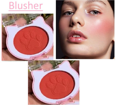 AFARAXIA matte Natural Finish, Smooth & Blendable Formula - Travel Friendly(red)