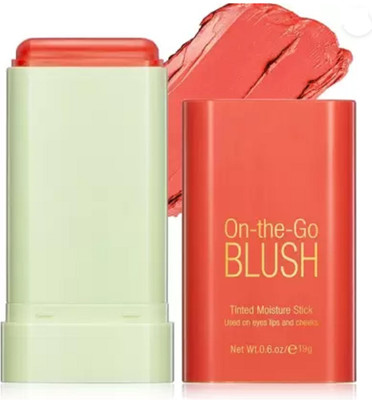 AFARAXIA PEACH MATTE FINISH LONG WEAR BLUSHER STICK peach(orange)