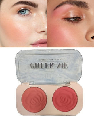 BLUEMERMAID PROFESSIONAL BEST 2 SHADES HIGHLIGHTER KIT HIGH PIGMENT FORMULA(MULTICOLOR)